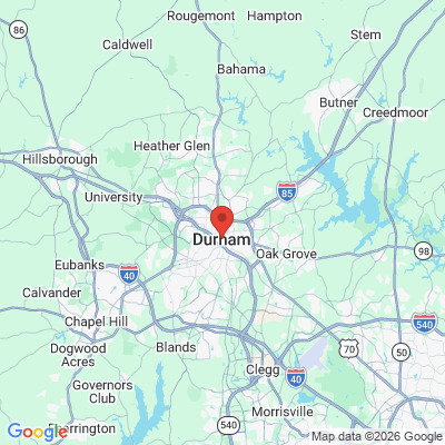 Map to  office in Durham, NC