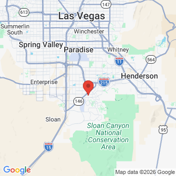 Map to Keating Dental  office in Las Vegas, NV