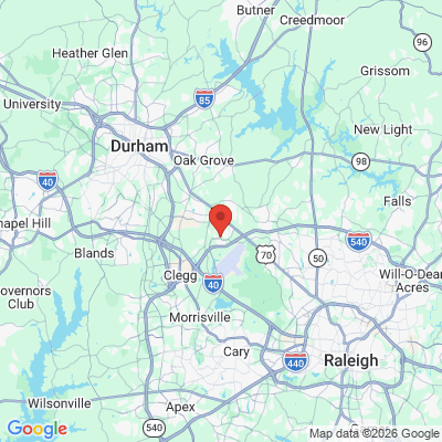 Map to  office in Raleigh, NC