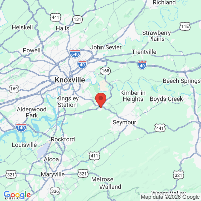 Map to  office in Knoxville, TN