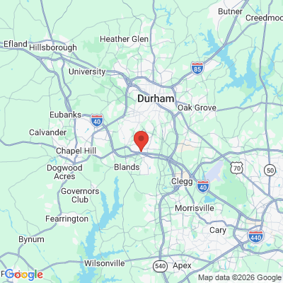 Map to  office in Durham, NC