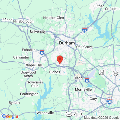 Map to  office in Durham, NC