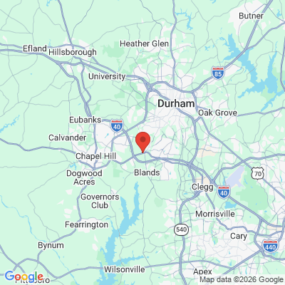 Map to  office in Durham, NC
