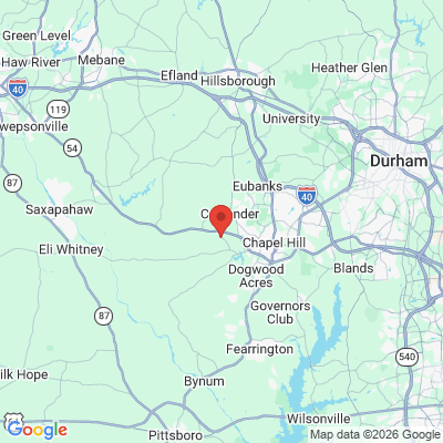 Map to  office in Chapel Hill, NC