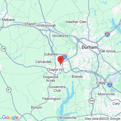 Map to  office in Chapel Hill, NC