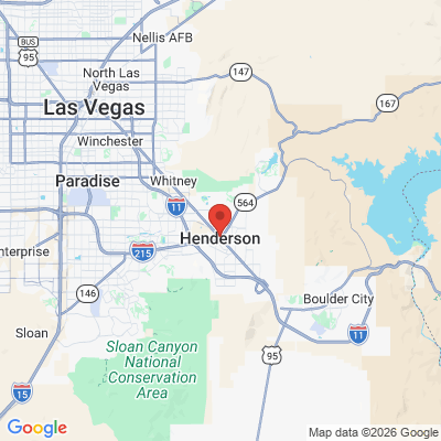 Map to Carepoint Dental office in Henderson, NV