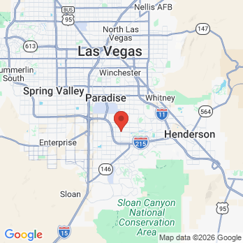 Map to Windmill Family Dental office in Henderson, NV