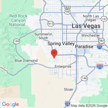 Map to Align Orthodontics office in Las Vegas, NV