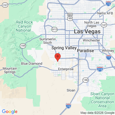 Map to Align Orthodontics office in Las Vegas, NV