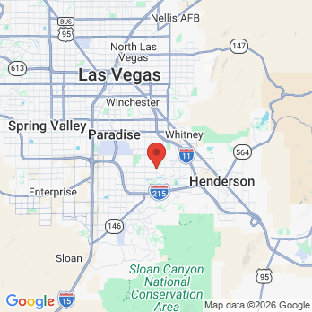 Map to Green Valley Dental Care office in Henderson, NV