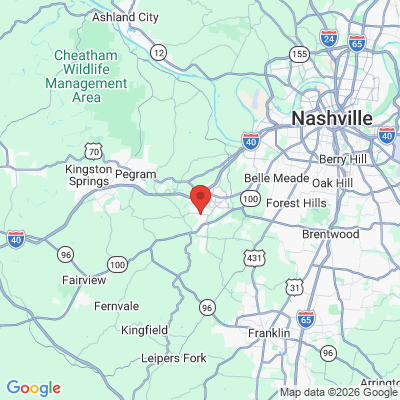 Map to  office in Nashville, TN