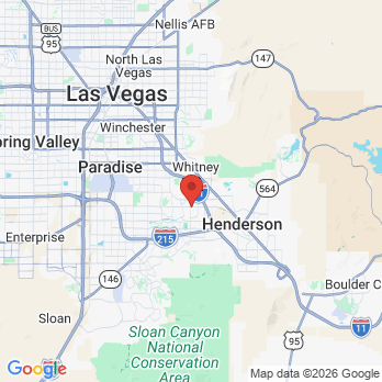 Map to cosmic kids dental office in Henderson, NV