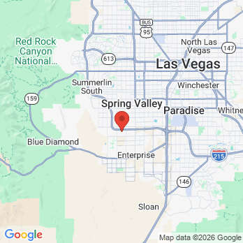 Map to Elegant Smiles office in Las Vegas, NV