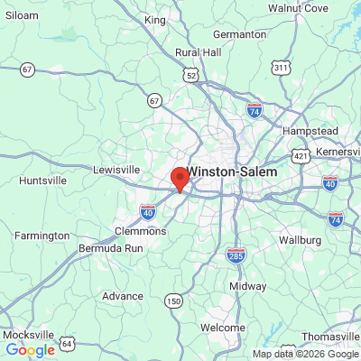 Map to  office in Winston Salem, NC