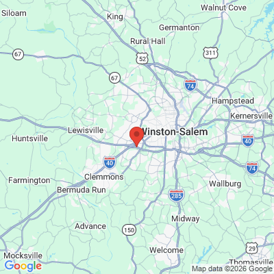 Map to  office in Winston Salem, NC