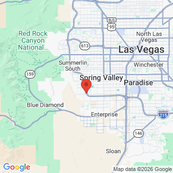 Map to ClearChoice Dental Implant Center office in Las Vegas, NV