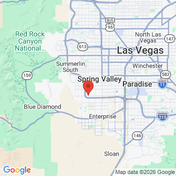Map to Orthobar Las Vegas office in Las Vegas, NV