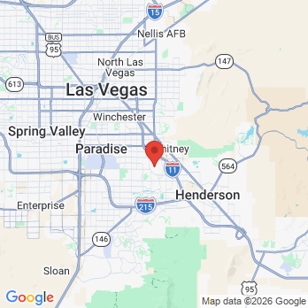 Map to Roseman Henderson Campus office in Henderson, NV