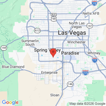 Map to Dr. Quang D. Bui, DMD office in Las Vegas, NV