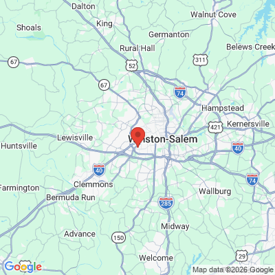 Map to  office in Winston Salem, NC