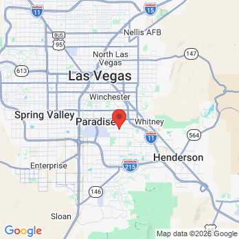 Map to All Teeth R Us Family Dentistry  office in Las Vegas, NV
