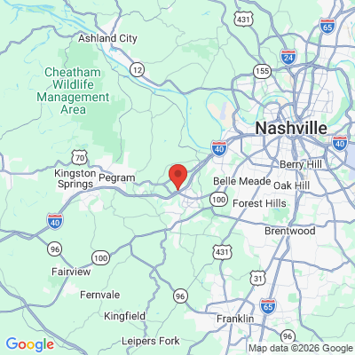 Map to  office in Nashville, TN