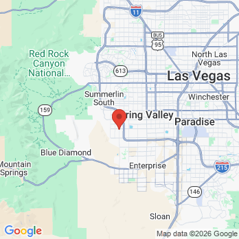 Map to Advanced Dentistry office in LAS VEGAS, NV