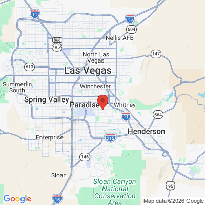 Map to  office in Las Vegas, NV