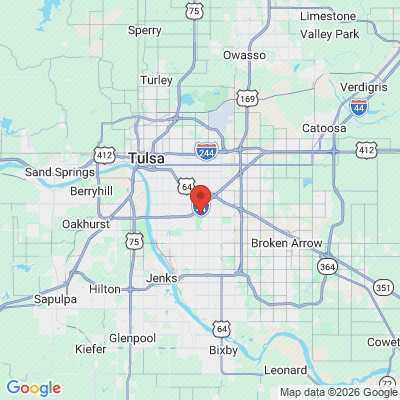Map to  office in Tulsa, OK