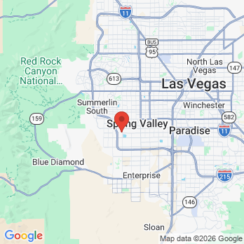 Map to Dr Afshin Azimi DDS office in Las Vegas, NV