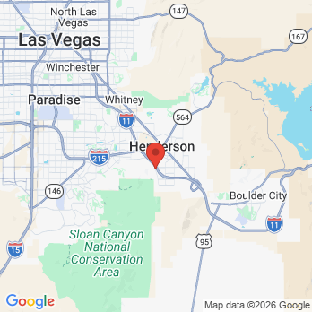 Map to Dentists of Henderson office in Henderson, NV