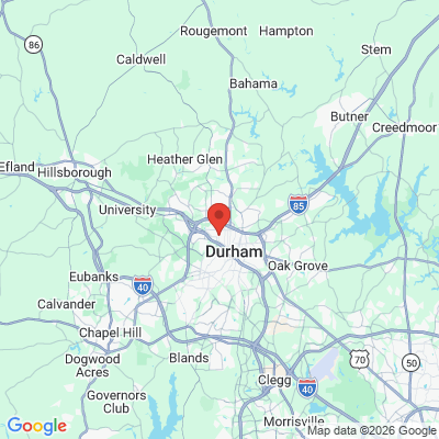 Map to  office in Durham, NC