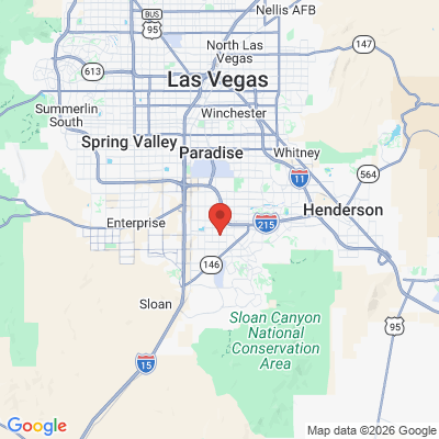 Map to red hills dental office in Las Vegas, NV