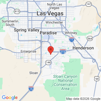 Map to red hills dental office in Las Vegas, NV
