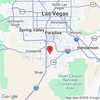 Map to Silver Creek Dental office in Las Vegas, NV