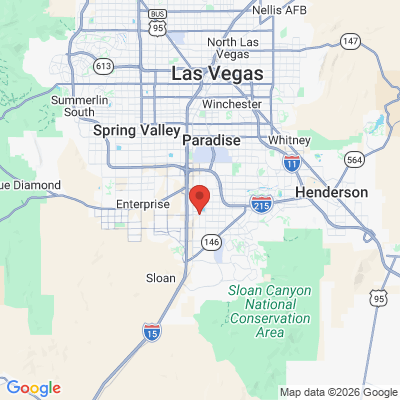 Map to Silver Creek Dental office in Las Vegas, NV