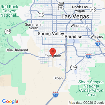 Map to So Hi Kids and Teens Dentistry office in Las Vegas, NV