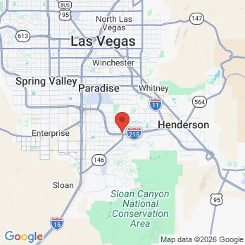 Map to Serenity Dental office in Henderson, NV