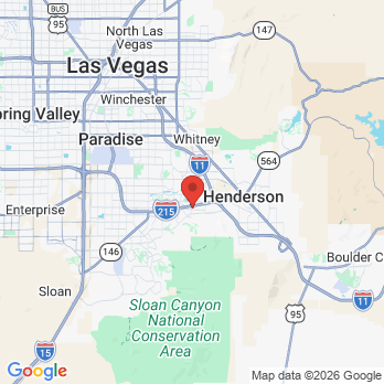 Map to Kenneth Hill DDS office in Henderson, NV