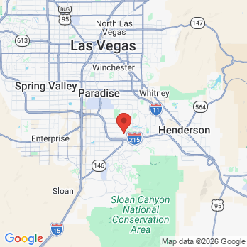 Map to Dental Excellence  Dr. Brett Noorda office in Henderson, NV