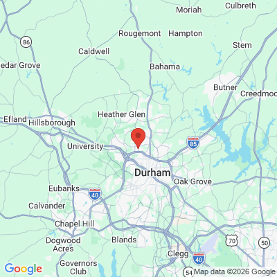 Map to  office in Durham, NC