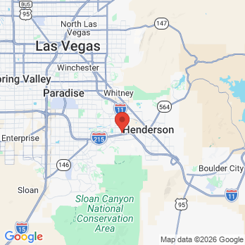 Map to Southridge Dental  office in Henderson, NV