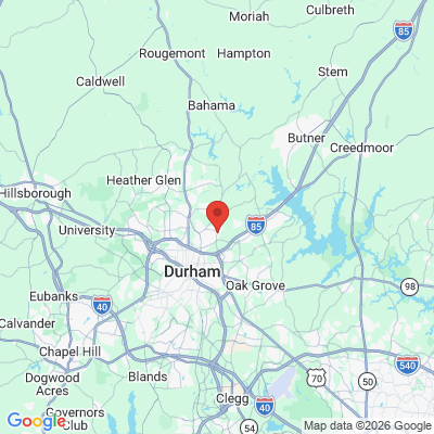 Map to  office in Durham, NC