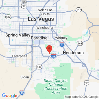 Map to Daniel Shalev, DDS office in Henderson, NV