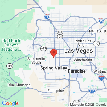 Map to ABC Dental Care office in Las Vegas, NV
