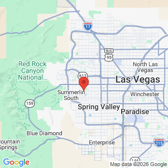 Map to Radiant Smiles II office in Las Vegas, NV