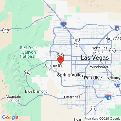 Map to R. Lobato & Associates office in Las Vegas, NV