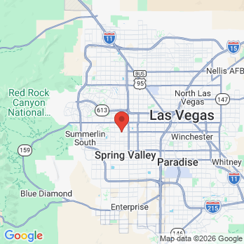 Map to Streamline Dental Solutions office in Las Vegas, NV