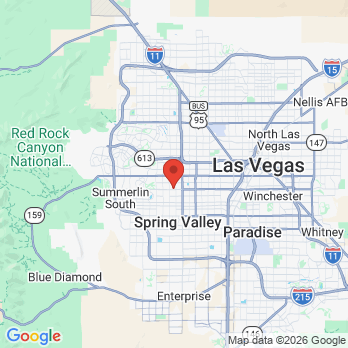 Map to Scott Miller DDS  office in Las Vegas, NV