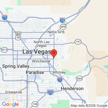 Map to city dental office in Las Vegas, NV